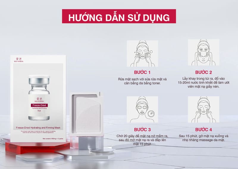 Freeze-Dried Hydrating and Firming Mask
