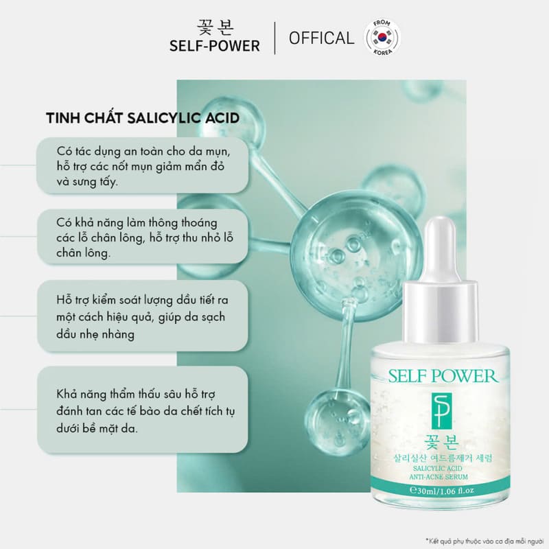 Salicylic acid anti - Acne serum