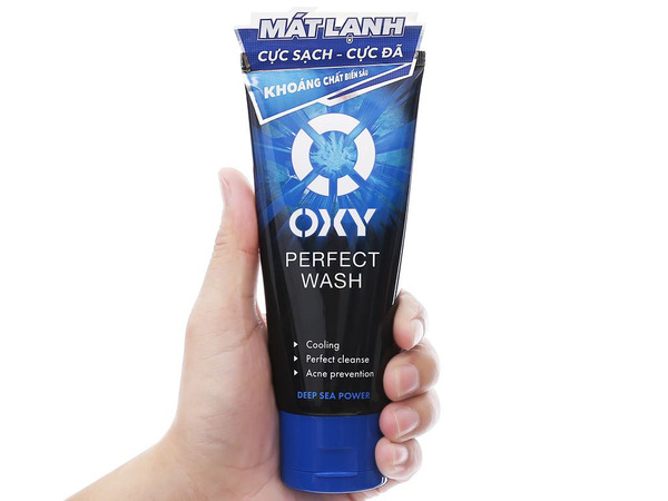 Sữa rửa mặt cho da nhờn cho nam Oxy Perfect Wash